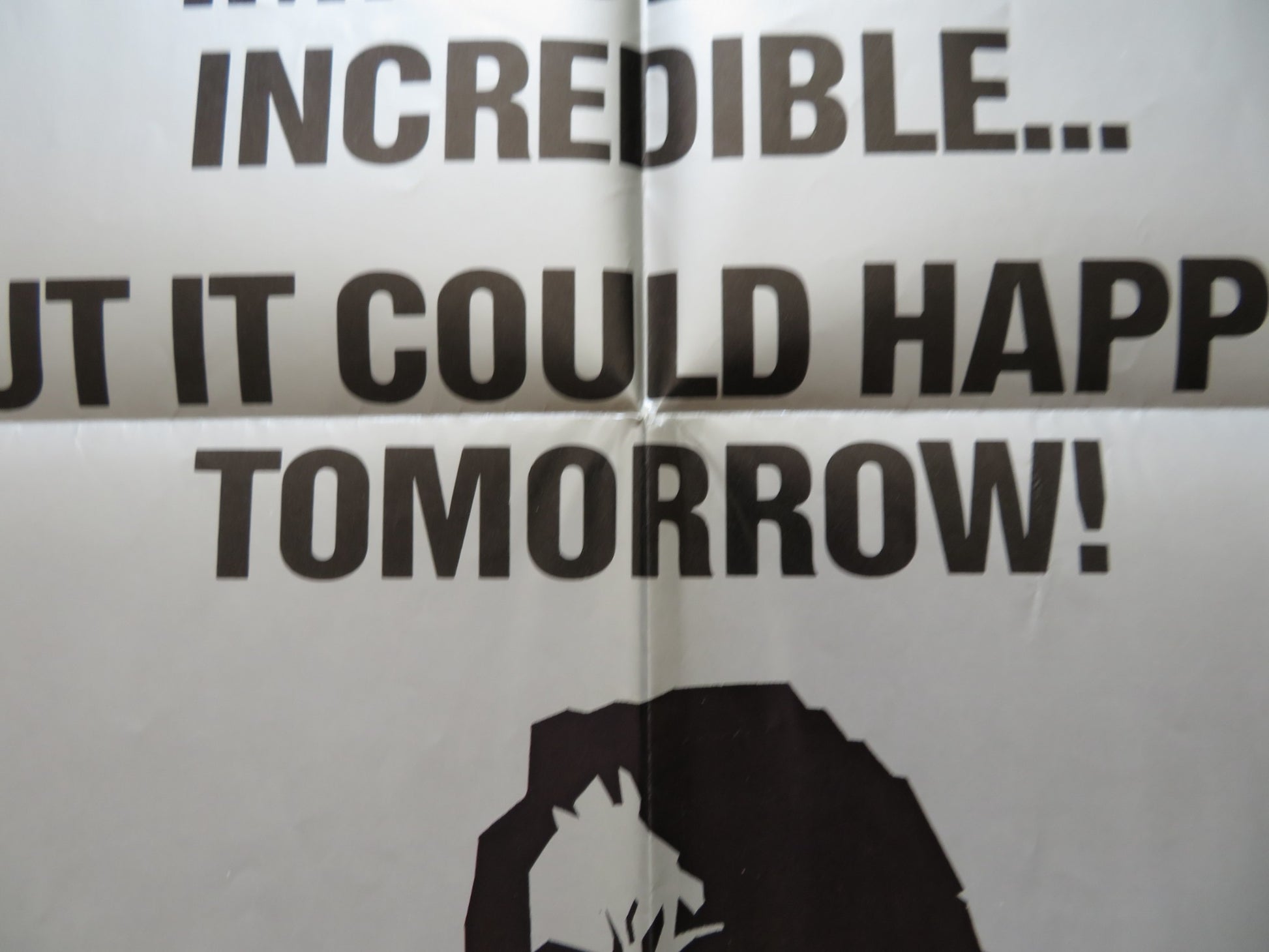 THE KIDNAPPING OF THE PRESIDENT FOLDED US ONE SHEET POSTER WILLIAM SHATNER 1980 - Rendezvous Cinema