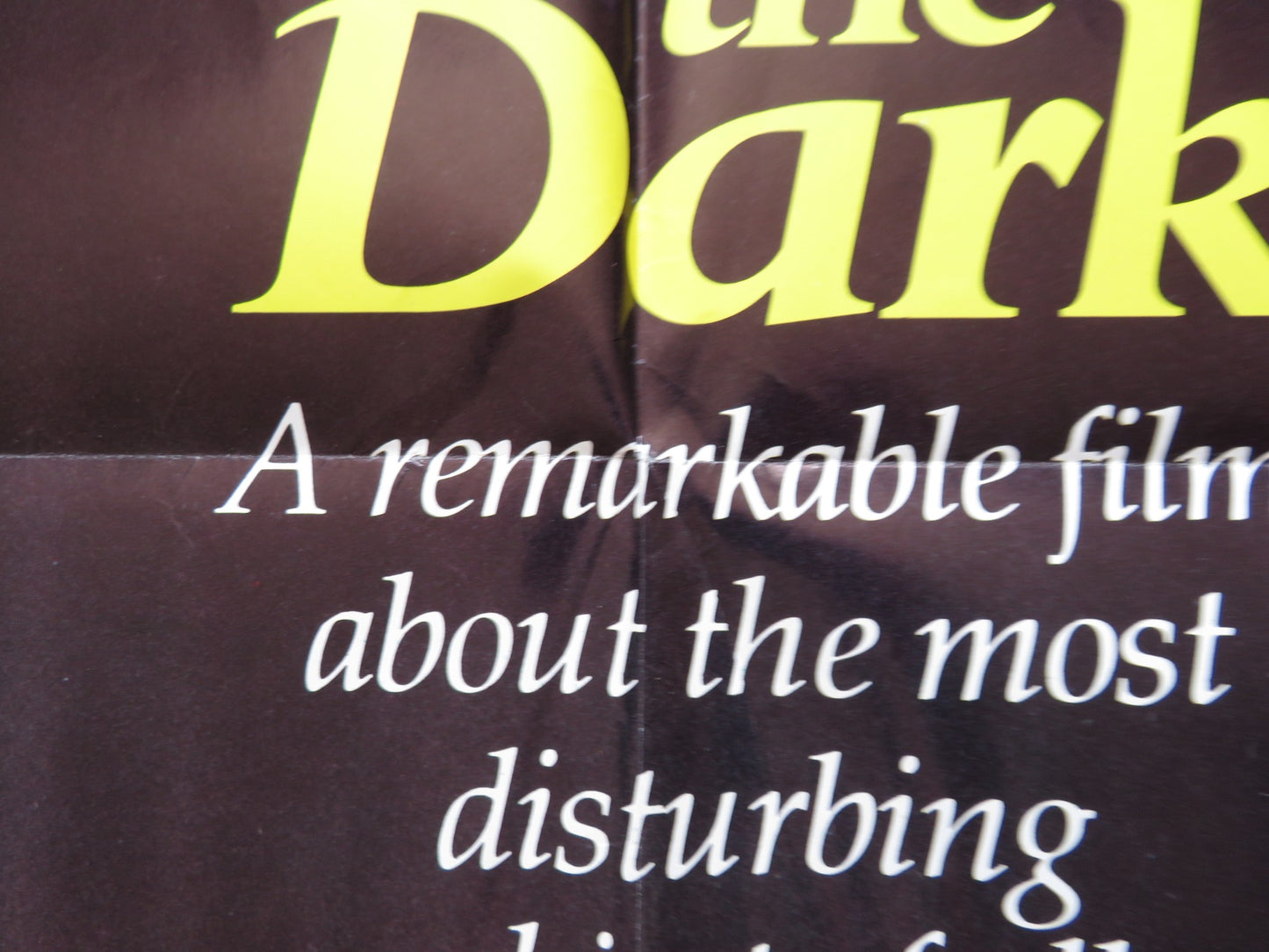 PROMISES IN THE DARK FOLDED US ONE SHEET POSTER MARSHA MASON NED BEATTY 1979 - Rendezvous Cinema