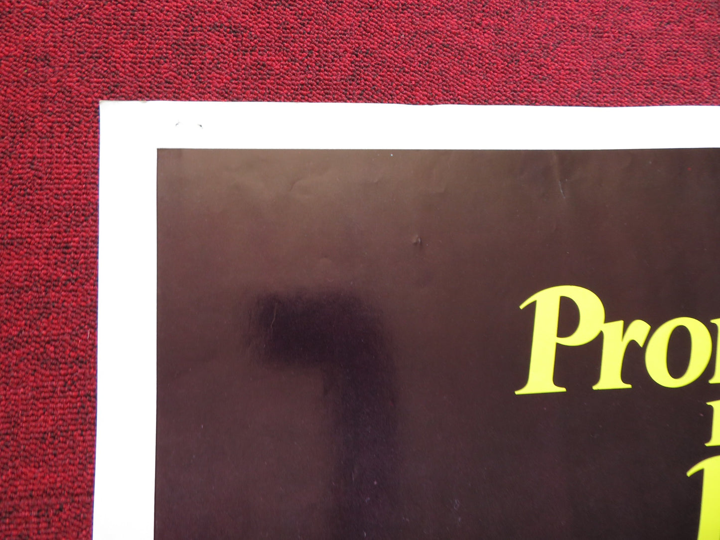 PROMISES IN THE DARK FOLDED US ONE SHEET POSTER MARSHA MASON NED BEATTY 1979 - Rendezvous Cinema