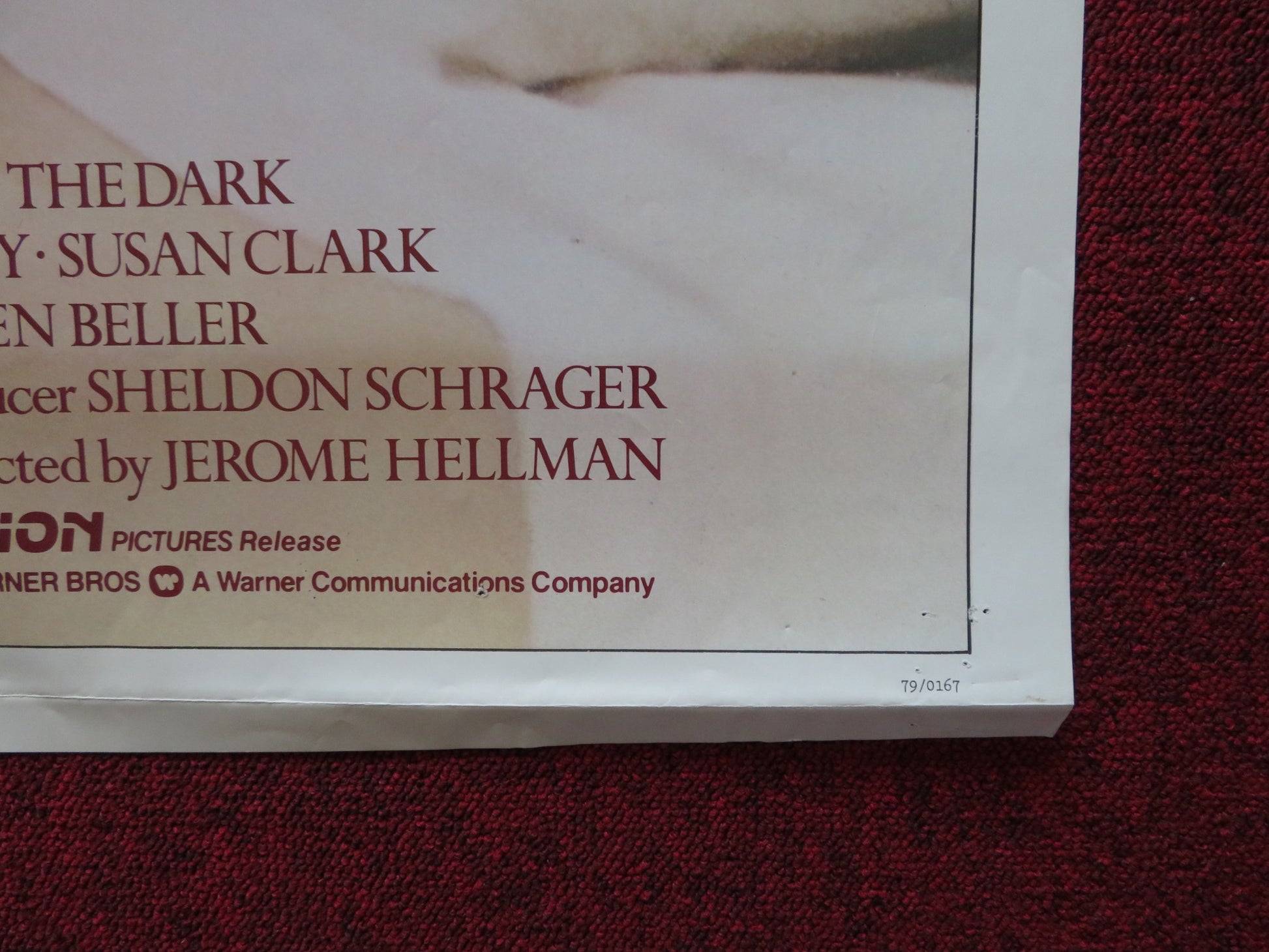 PROMISES IN THE DARK FOLDED US ONE SHEET POSTER MARSHA MASON NED BEATTY 1979 - Rendezvous Cinema