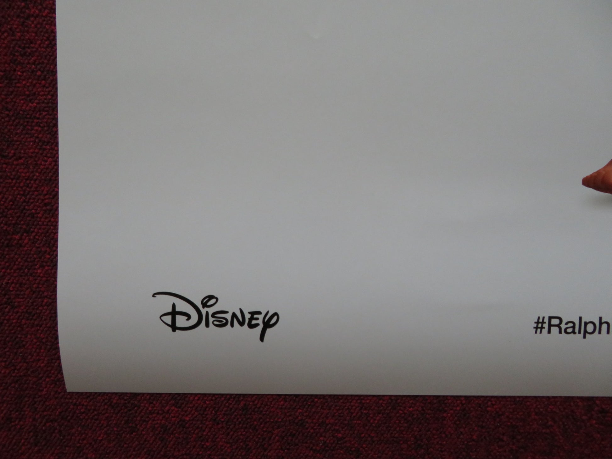 RALPH BREAKS THE INTERNET - B US ONE SHEET ROLLED POSTER DISNEY 2018 - Rendezvous Cinema