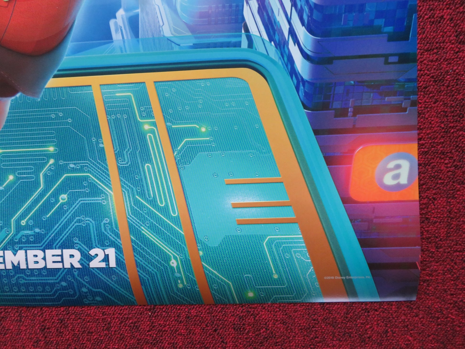 RALPH BREAKS THE INTERNET - A US ONE SHEET ROLLED POSTER DISNEY 2018 - Rendezvous Cinema