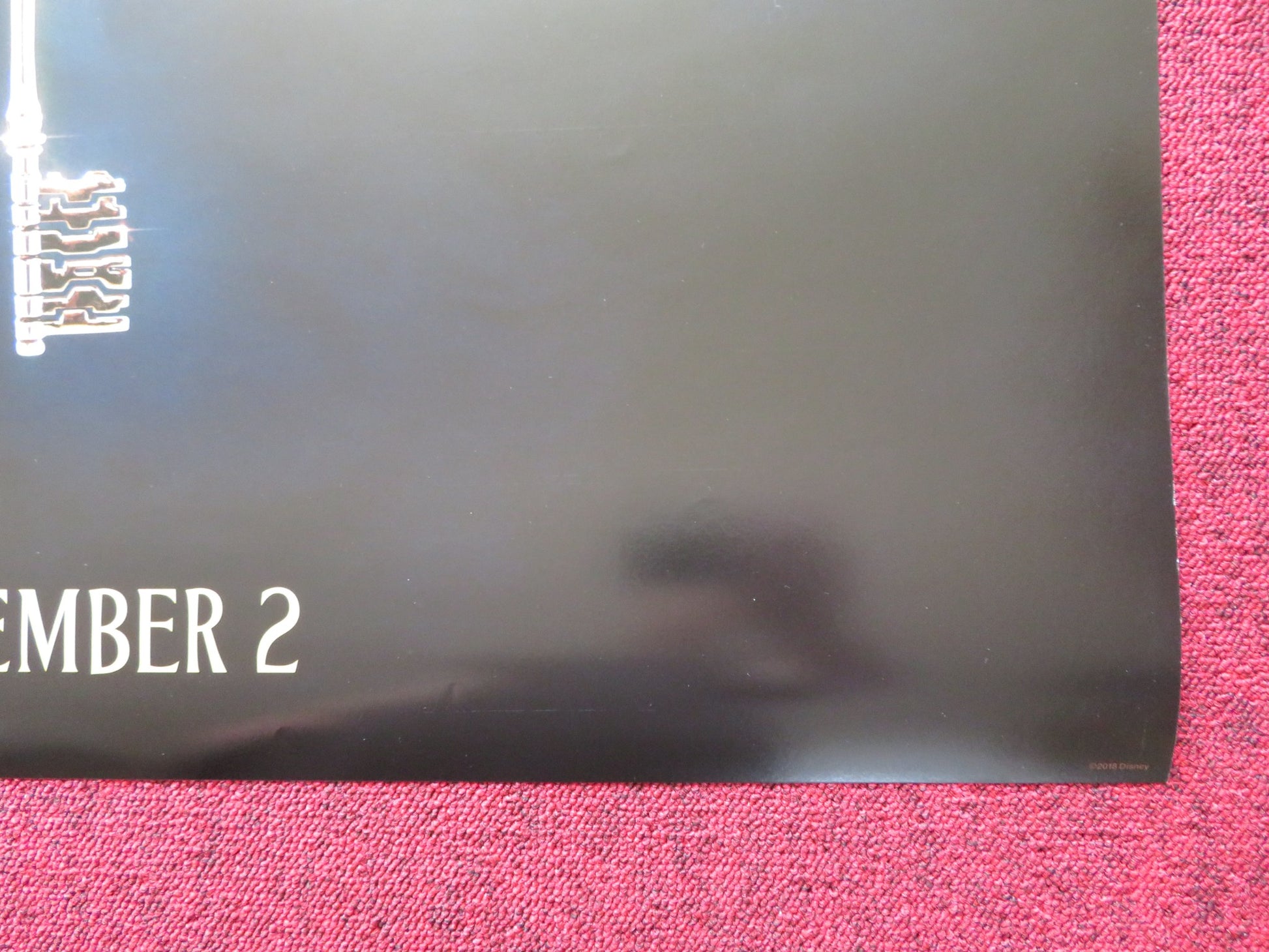 THE NUTCRACKER AND THE FOUR REALMS - A US ONE SHEET ROLLED POSTER DISNEY 2018 - Rendezvous Cinema