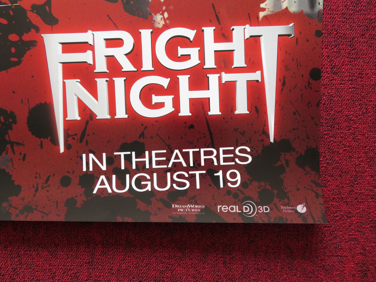 FRIGHT NIGHT - A US ONE SHEET ROLLED POSTER COLIN FARRELL TONI COLLETTE 2011 - Rendezvous Cinema