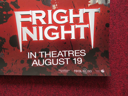 FRIGHT NIGHT - A US ONE SHEET ROLLED POSTER COLIN FARRELL TONI COLLETTE 2011 - Rendezvous Cinema