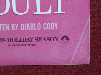 YOUNG ADULT US ONE SHEET ROLLED POSTER CHARLIZE THERON PATTON OSWALT 2011 - Rendezvous Cinema