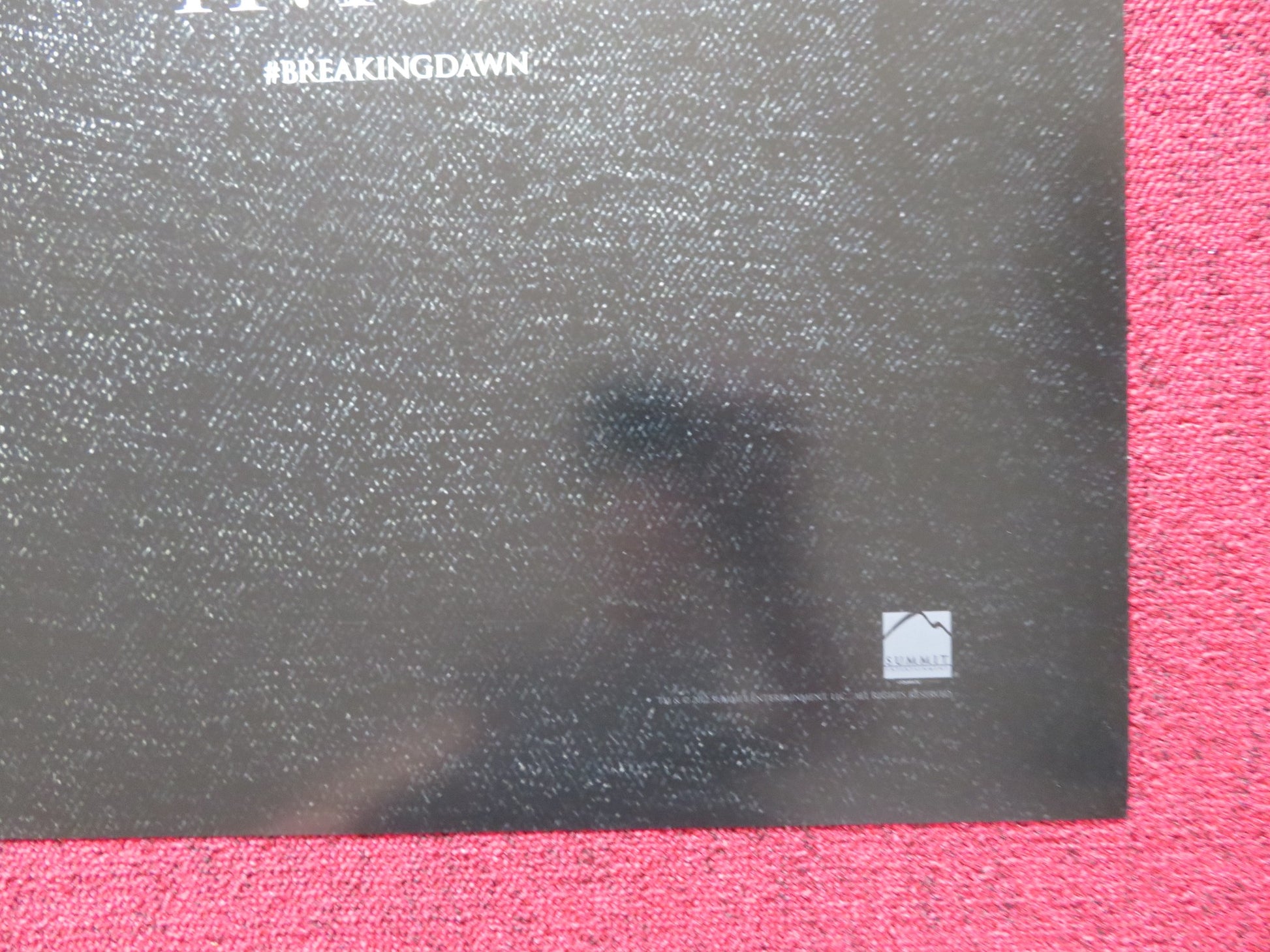 THE TWILIGHT SAGA: BREAKING DAWN - PART 2-b US ONE SHEET ROLLED POSTER 2012 - Rendezvous Cinema