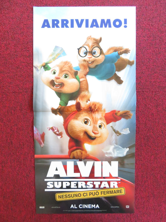 ALVIN AND THE CHIPMUNK ITALIAN LOCANDINA POSTER JASON LEE DAVID CROSS 2007 - Rendezvous Cinema
