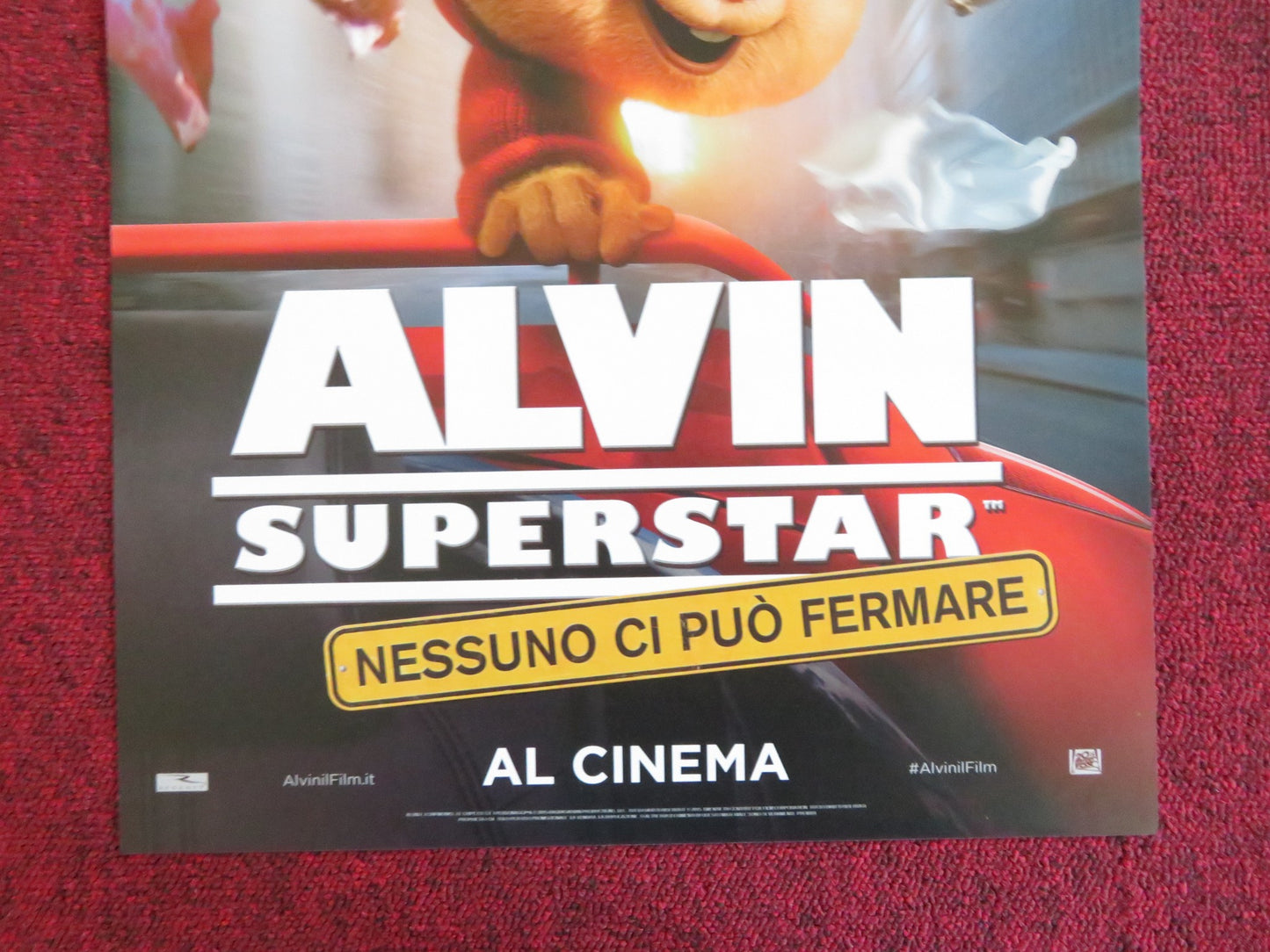 ALVIN AND THE CHIPMUNK ITALIAN LOCANDINA POSTER JASON LEE DAVID CROSS 2007 - Rendezvous Cinema
