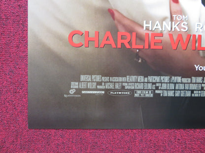 CHARLIE WILSON'S WAR US ONE SHEET ROLLED POSTER TOM HANKS JULIA ROBERTS 2007 - Rendezvous Cinema