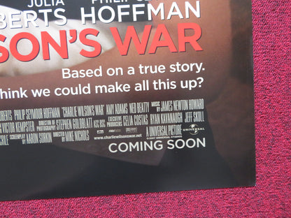 CHARLIE WILSON'S WAR US ONE SHEET ROLLED POSTER TOM HANKS JULIA ROBERTS 2007 - Rendezvous Cinema