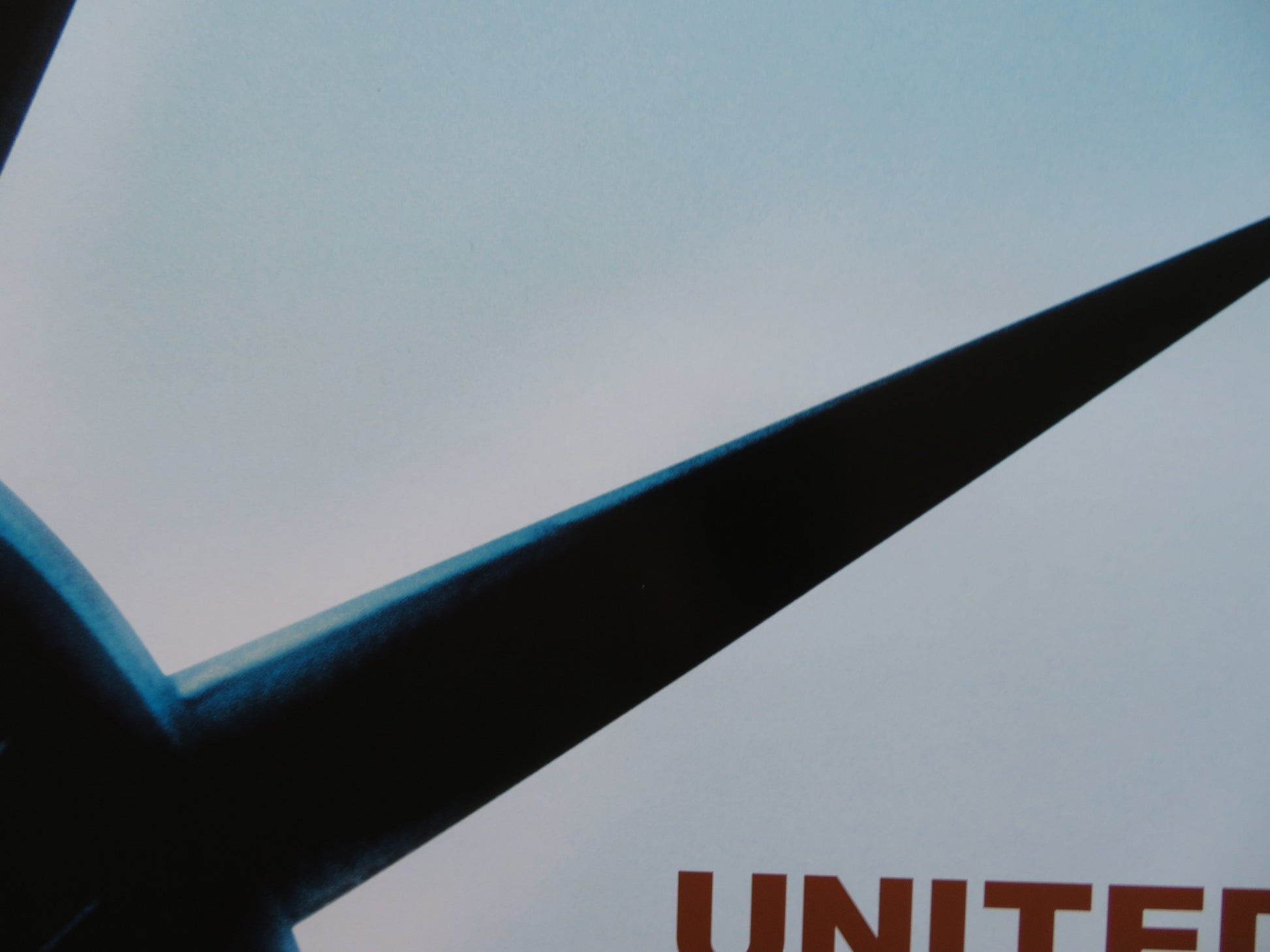 UNITED 93 US ONE SHEET ROLLED POSTER J.J. JOHNSON GARY COMMOCK 2006 - Rendezvous Cinema