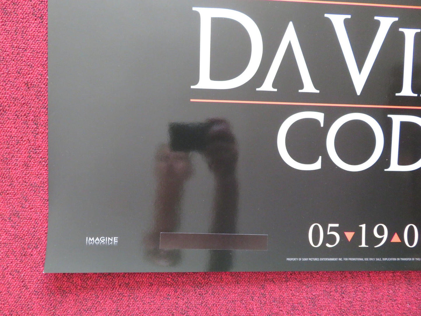 THE DA VINCI CODE US ONE SHEET ROLLED POSTER TOM HANKS AUDREY TAUTOU 2006 - Rendezvous Cinema