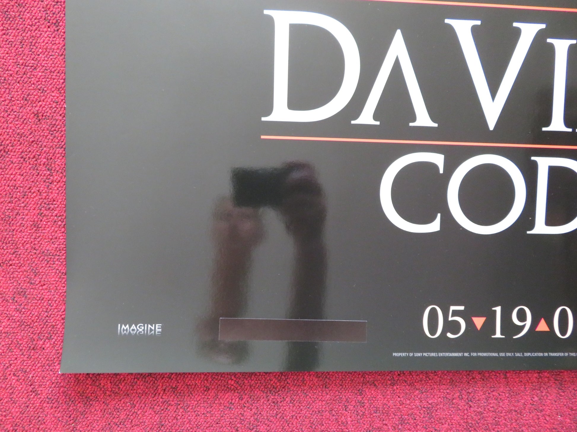 THE DA VINCI CODE US ONE SHEET ROLLED POSTER TOM HANKS AUDREY TAUTOU 2006 - Rendezvous Cinema