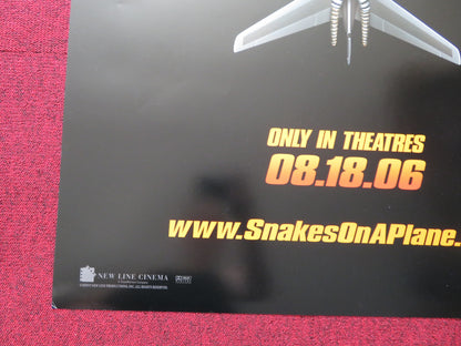 SNAKES ON A PLANE US ONE SHEET ROLLED POSTER SAMUEL L. JACKSON J. MARGULIES 2006 - Rendezvous Cinema
