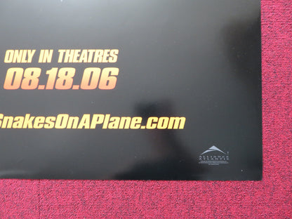 SNAKES ON A PLANE US ONE SHEET ROLLED POSTER SAMUEL L. JACKSON J. MARGULIES 2006 - Rendezvous Cinema