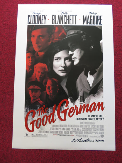 THE GOOD GERMAN US ONE SHEET ROLLED POSTER GEORGE CLOONEY CATE BLANCHETT 2006 - Rendezvous Cinema