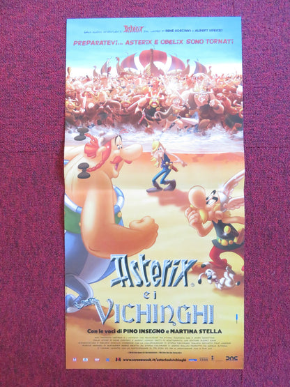 ASTERIX AND THE VIKINGS ITALIAN LOCANDINA POSTER ROGER CAREL LORANT DEUTSCH 2006 - Rendezvous Cinema