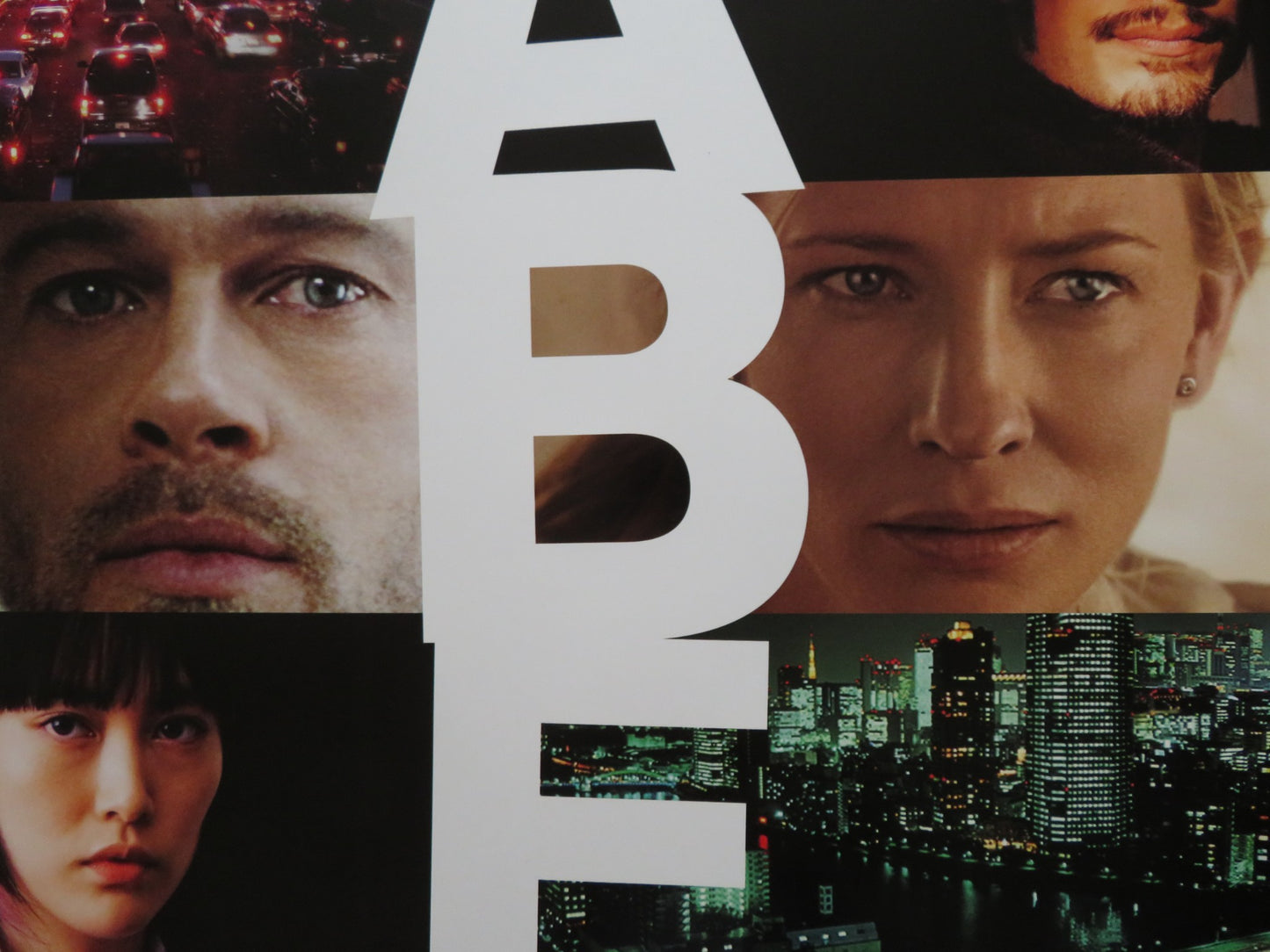 BABEL US ONE SHEET ROLLED POSTER BRAD PITT CATE BLANCHETT 2006 - Rendezvous Cinema