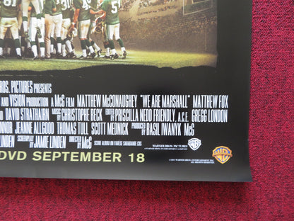 WE ARE MARSHALL US ONE SHEET ROLLED POSTER MATTHEW MCCONAUGHEY MATTHEW FOX 2006 - Rendezvous Cinema