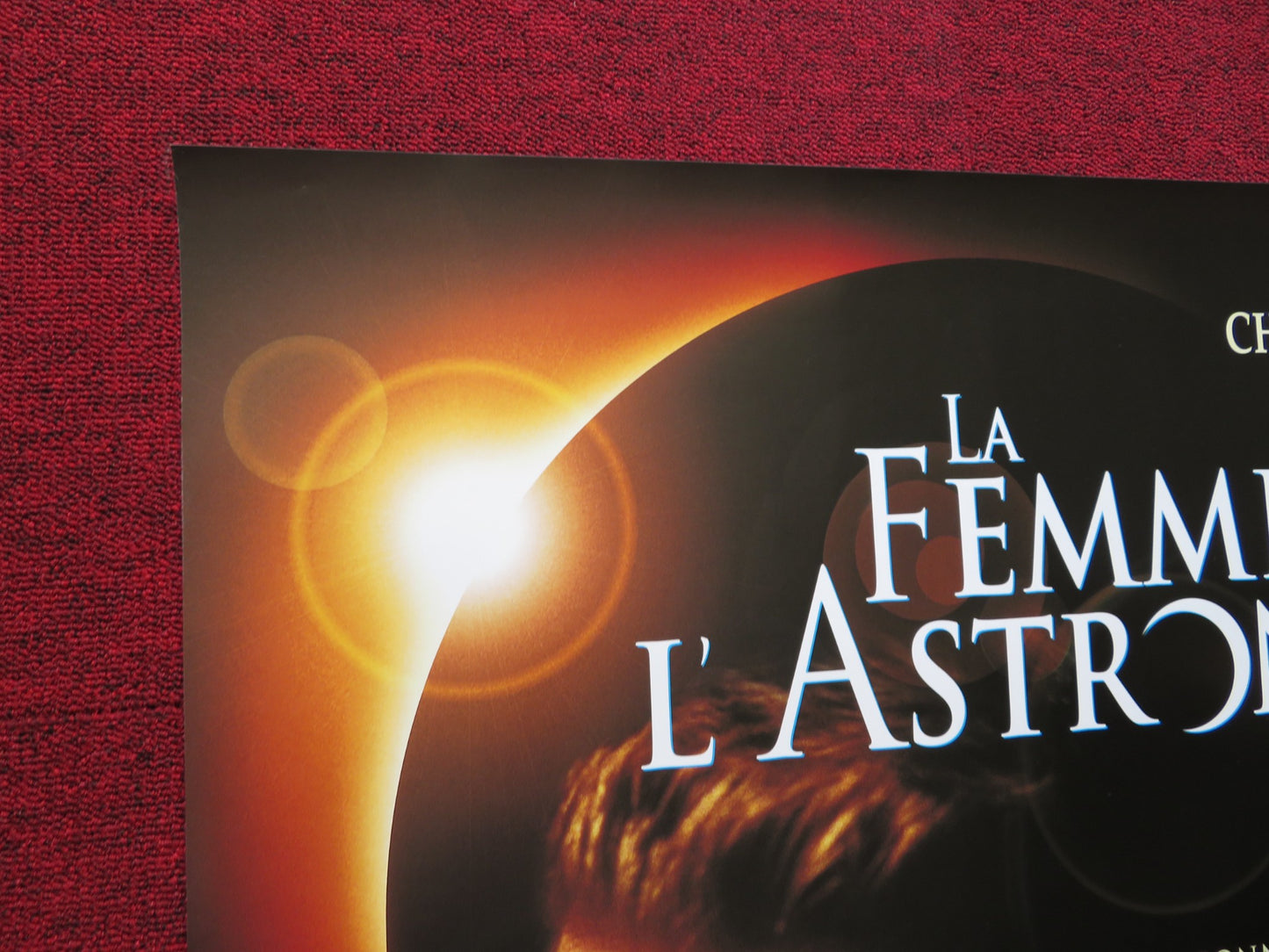 THE ASTRONAUT'S WIFE FRENCH ONE SHEET ROLLED POSTER JOHNNY DEPP C. THERON 1999 - Rendezvous Cinema