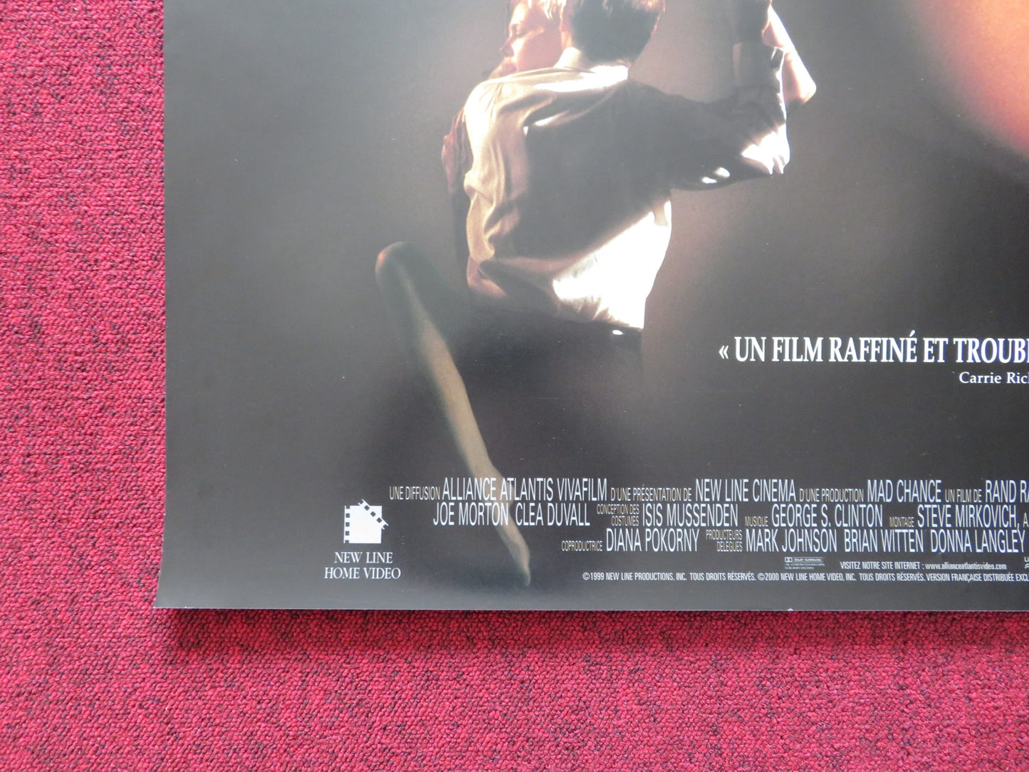 THE ASTRONAUT'S WIFE FRENCH ONE SHEET ROLLED POSTER JOHNNY DEPP C. THERON 1999 - Rendezvous Cinema