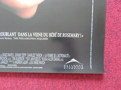 THE ASTRONAUT'S WIFE FRENCH ONE SHEET ROLLED POSTER JOHNNY DEPP C. THERON 1999 - Rendezvous Cinema