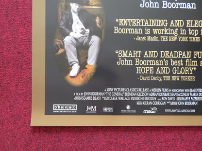 THE GENERAL US ONE SHEET ROLLED POSTER JON VOIGHT ADRIAN DUNBAR 1998 - Rendezvous Cinema