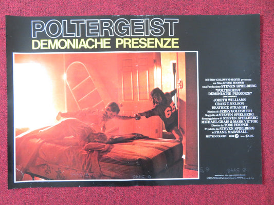 POLTERGEIST - D ITALIAN FOTOBUSTA POSTER SPIELBERG CRAIG T. NELSON 1982