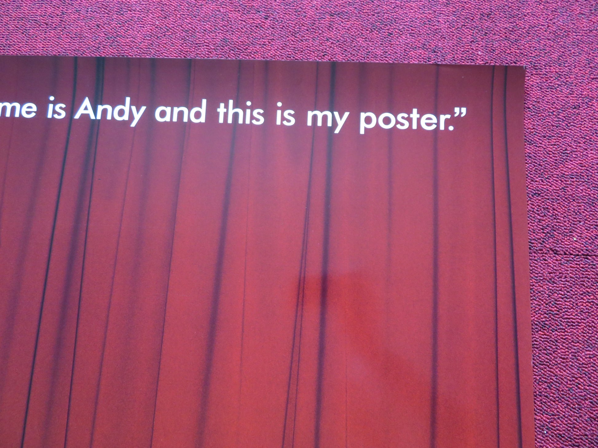 MAN ON THE MOON US ONE SHEET ROLLED POSTER JIM CARREY GERRY BECKER 1999 - Rendezvous Cinema