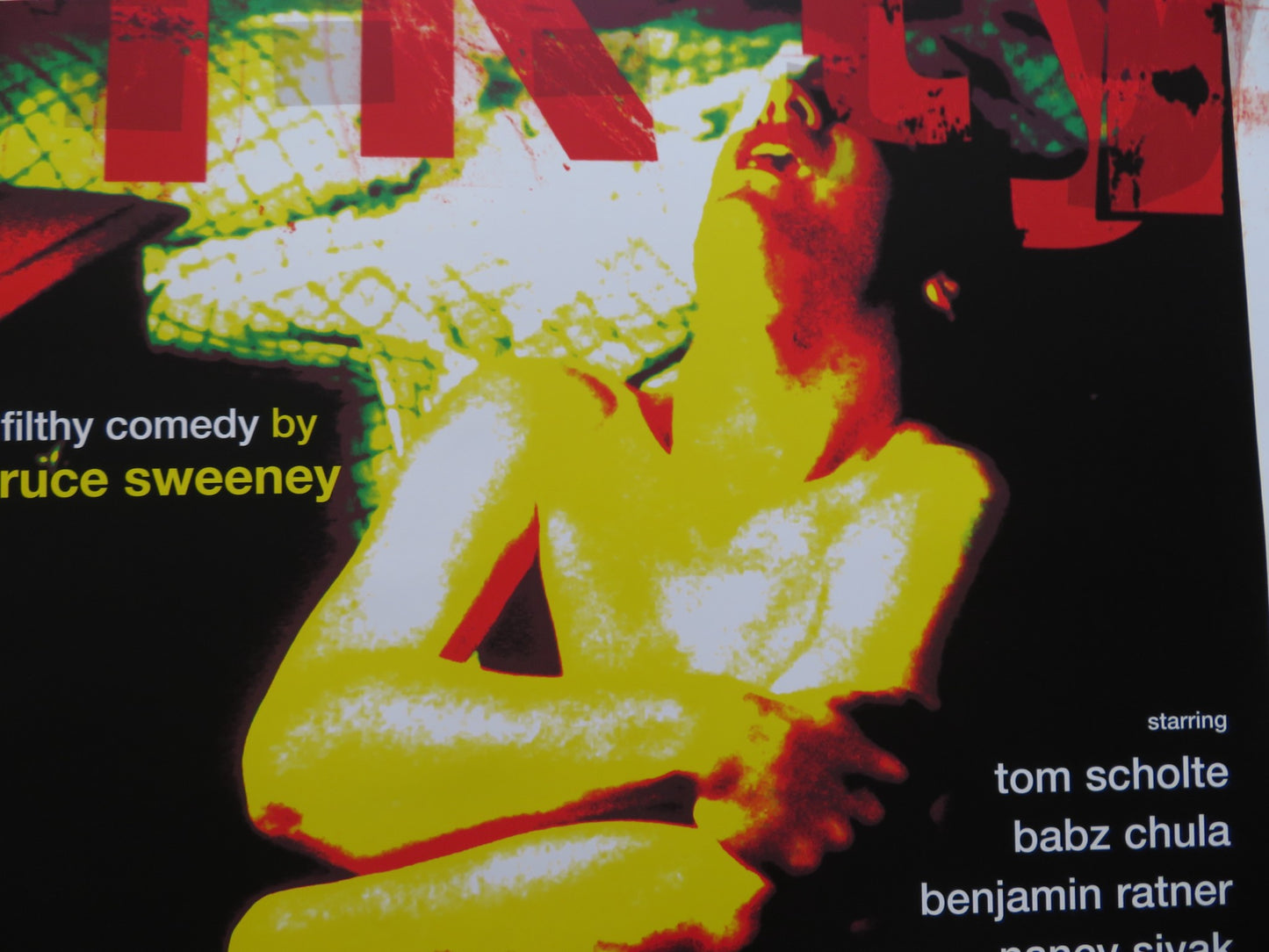 DIRTY US ONE SHEET ROLLED POSTER TOM SCHOLTE BABS CHULA 1998 - Rendezvous Cinema