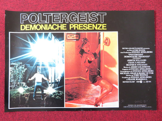 POLTERGEIST - G ITALIAN FOTOBUSTA POSTER SPIELBERG CRAIG T. NELSON 1982