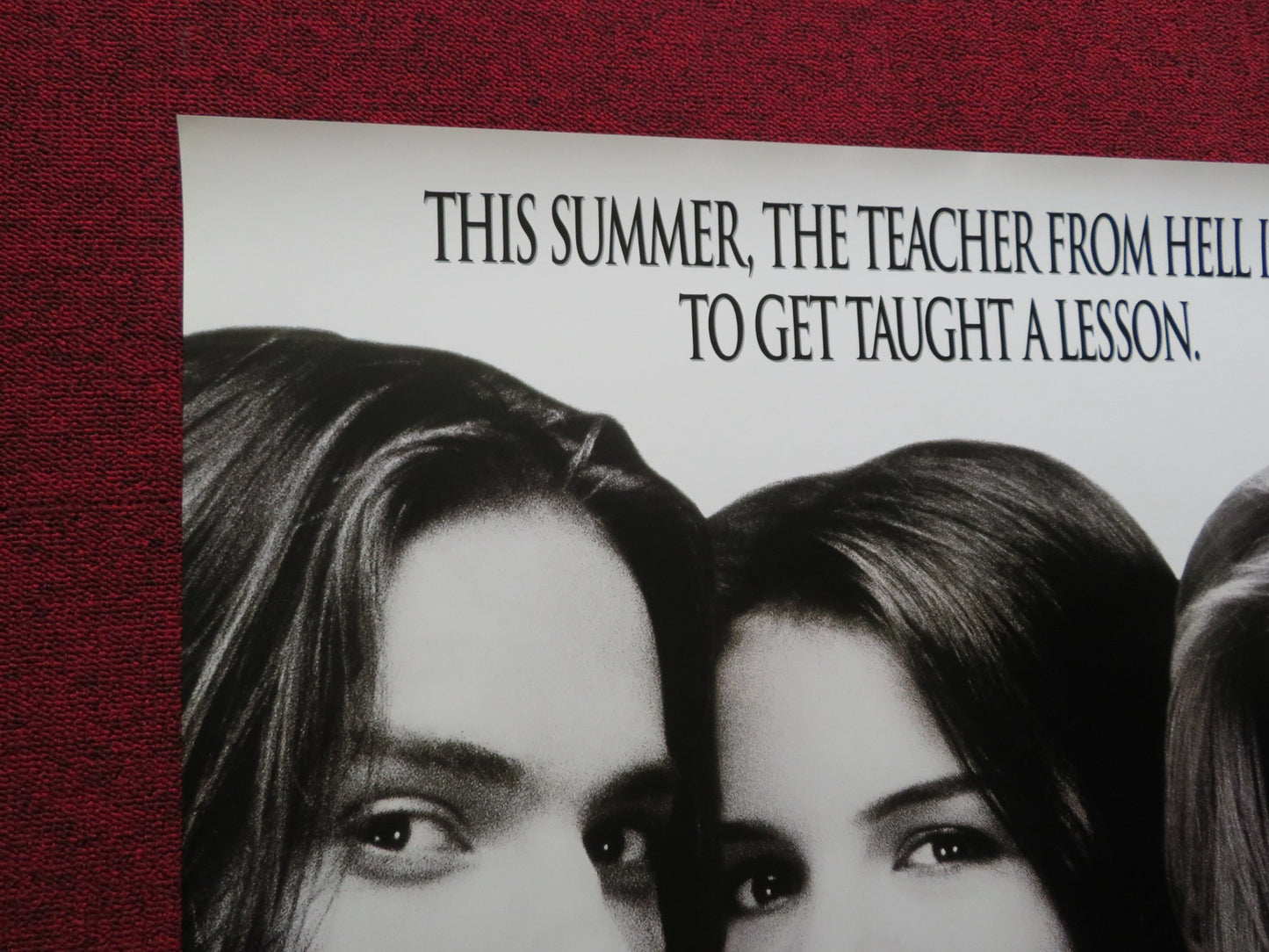 TEACHING MRS. TINGLE US ONE SHEET ROLLED POSTER HELEN MIRREN KATIE HOLMES 1999 - Rendezvous Cinema