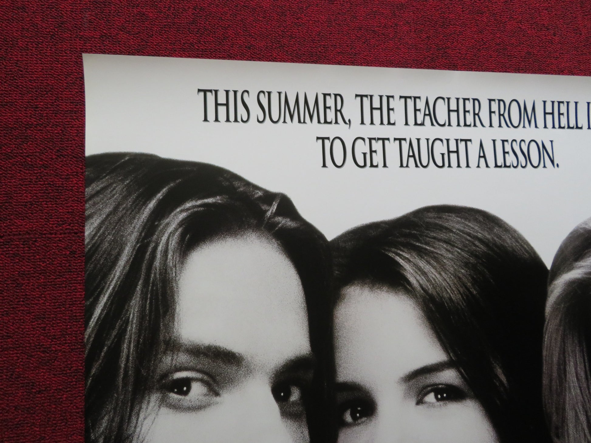 TEACHING MRS. TINGLE US ONE SHEET ROLLED POSTER HELEN MIRREN KATIE HOLMES 1999 - Rendezvous Cinema