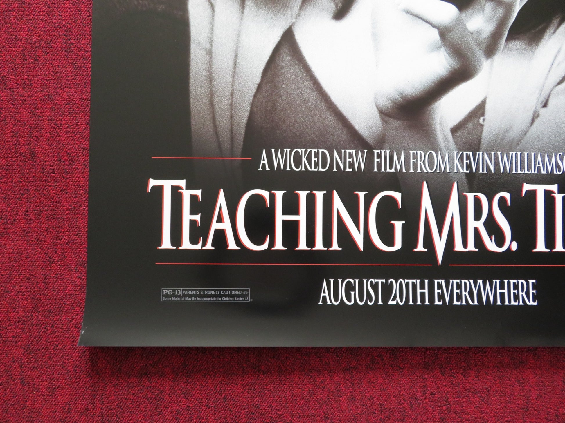TEACHING MRS. TINGLE US ONE SHEET ROLLED POSTER HELEN MIRREN KATIE HOLMES 1999 - Rendezvous Cinema