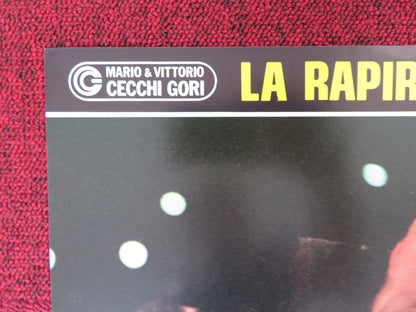 MAN ON FIRE - A ITALIAN FOTOBUSTA POSTER SCOTT GLEN JADE MALLE 1987 - Rendezvous Cinema