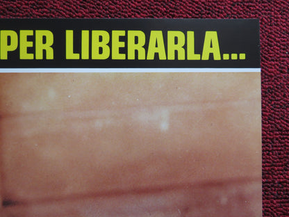 MAN ON FIRE - B ITALIAN FOTOBUSTA POSTER SCOTT GLEN JADE MALLE 1987 - Rendezvous Cinema