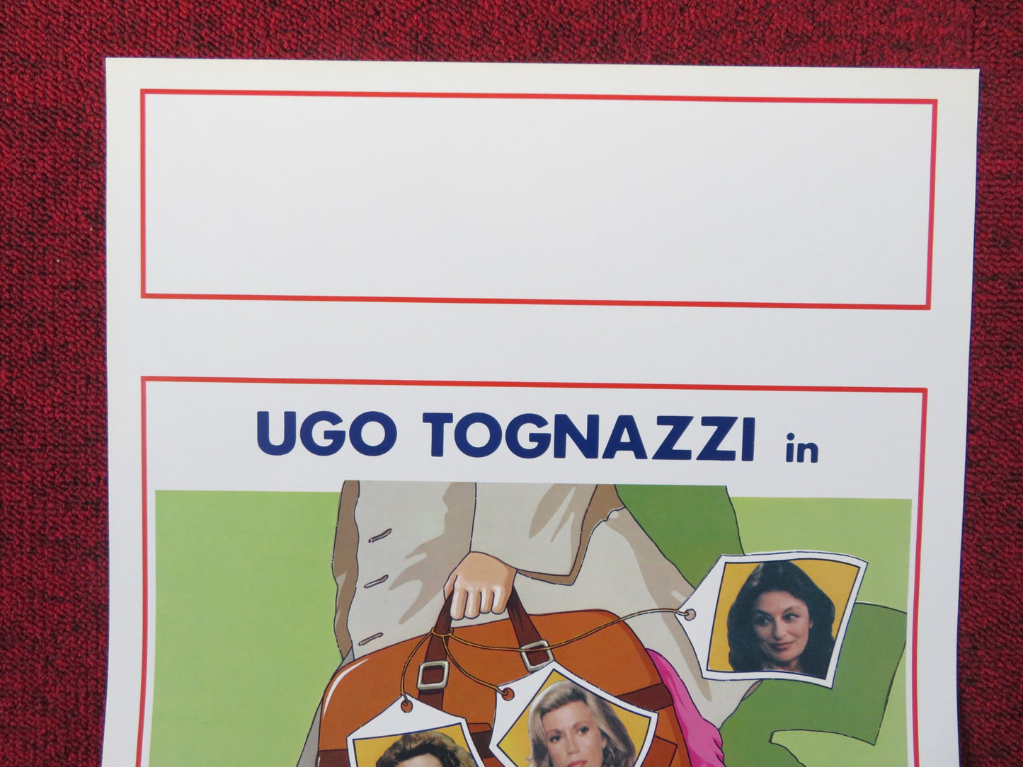 ARRIVEDERCI E GRAZIE ITALIAN LOCANDINA POSTER UGO TOGNAZZI RICKY TOGNAZZI 1988 - Rendezvous Cinema