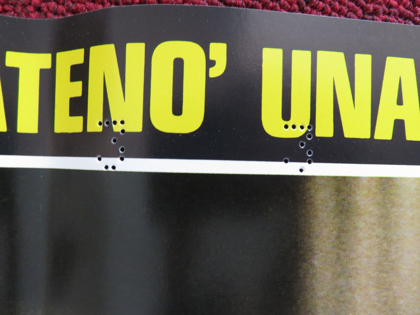 MAN ON FIRE - D ITALIAN FOTOBUSTA POSTER SCOTT GLEN JADE MALLE 1987 - Rendezvous Cinema