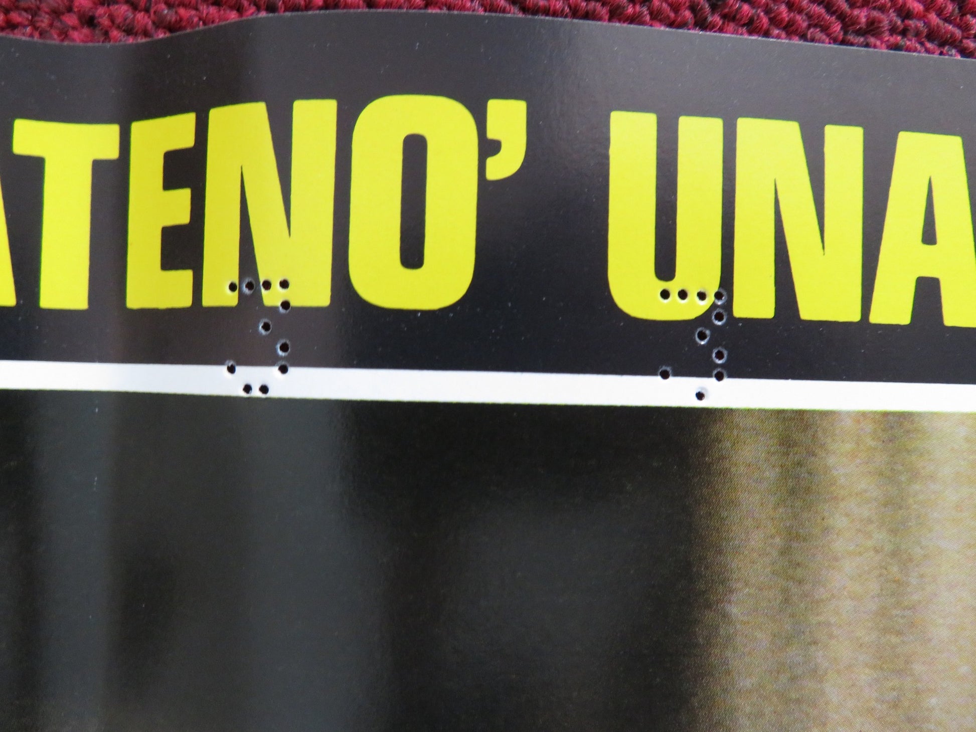 MAN ON FIRE - D ITALIAN FOTOBUSTA POSTER SCOTT GLEN JADE MALLE 1987 - Rendezvous Cinema