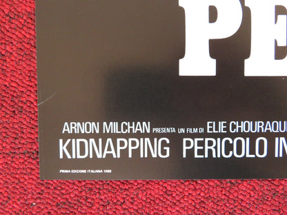 MAN ON FIRE - F ITALIAN FOTOBUSTA POSTER SCOTT GLEN JADE MALLE 1987 - Rendezvous Cinema