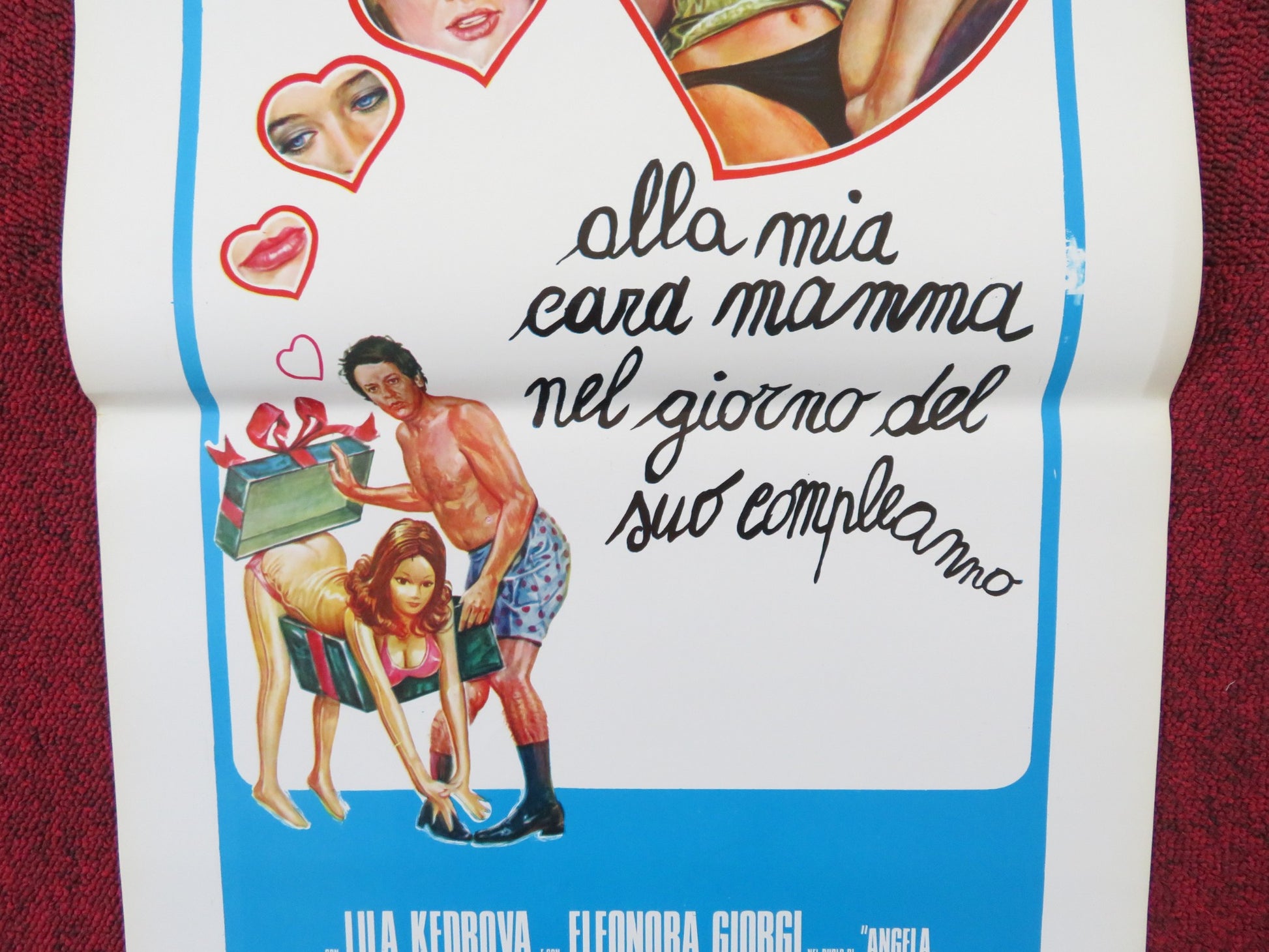 ALLA MIA CARA MAMMA NEL GIORNO DEL SUO COMPLEANNO ITALIAN LOCANDINA POSTER 1974 - Rendezvous Cinema