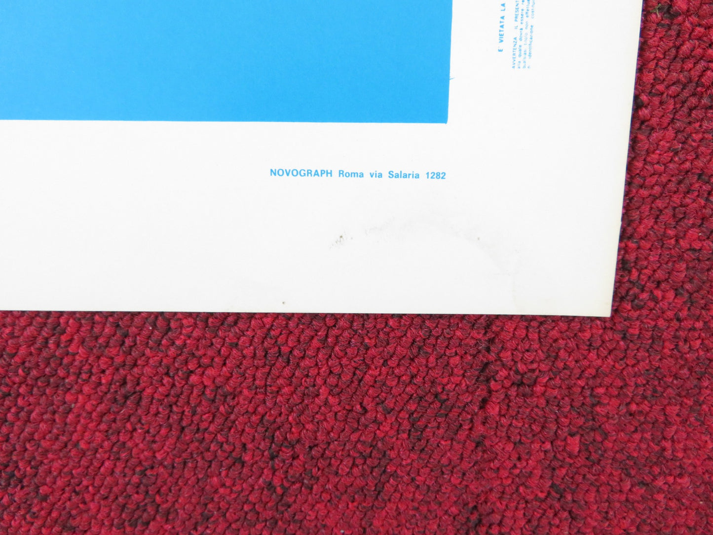 ALLA MIA CARA MAMMA NEL GIORNO DEL SUO COMPLEANNO ITALIAN LOCANDINA POSTER 1974 - Rendezvous Cinema