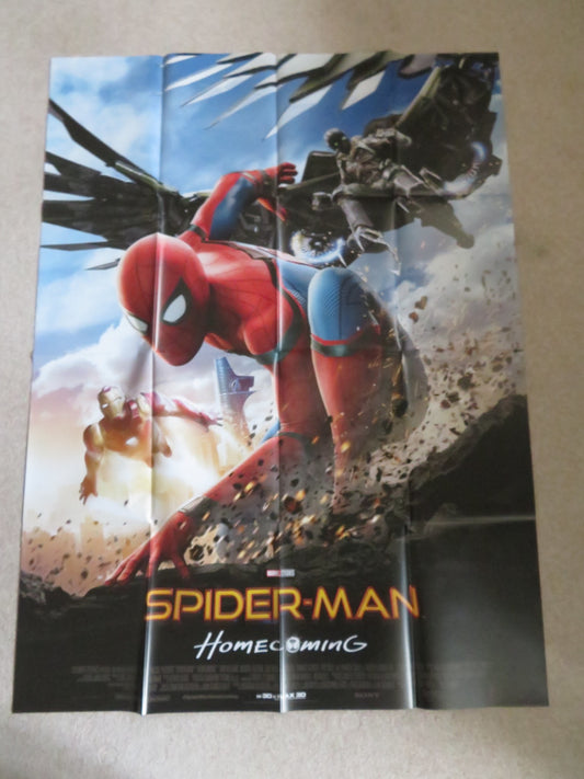 SPIDER-MAN: HOMECOMING FRENCH GRANDE POSTER TOM HOLLAND MICHAEL KEATON 2017