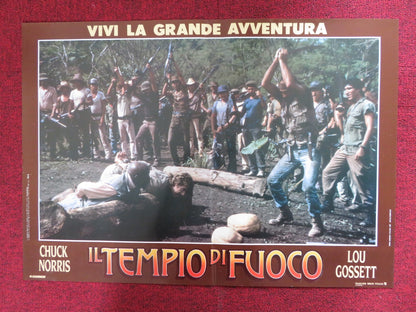 FIREWALKER - D ITALIAN FOTOBUSTA POSTER CANNON CHUCK NORRIS 1986 - Rendezvous Cinema