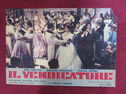 IL VENDICATORE / DUBROWSKY - A ITALIAN FOTOBUSTA POSTER JOHN FORSYTHE 1959 - Rendezvous Cinema