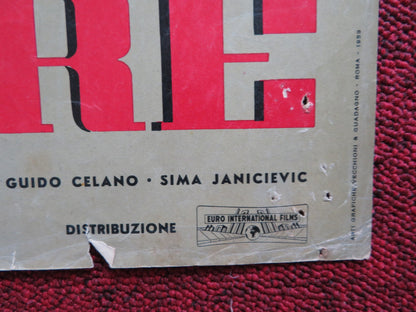 IL VENDICATORE / DUBROWSKY - A ITALIAN FOTOBUSTA POSTER JOHN FORSYTHE 1959 - Rendezvous Cinema