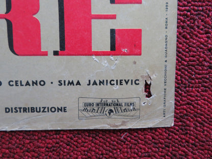 IL VENDICATORE / DUBROWSKY - B ITALIAN FOTOBUSTA POSTER JOHN FORSYTHE 1959 - Rendezvous Cinema