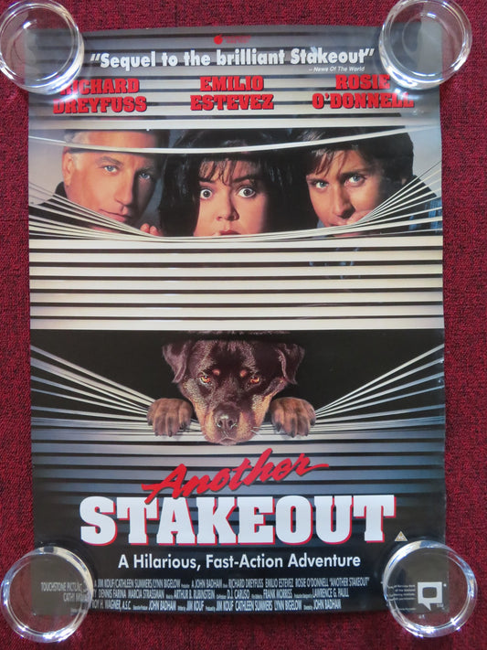 ANOTHER STAKEOUT VHS VIDEO POSTER DREYFUSS ESTEVEZ O'DONNELL 1993 - Rendezvous Cinema