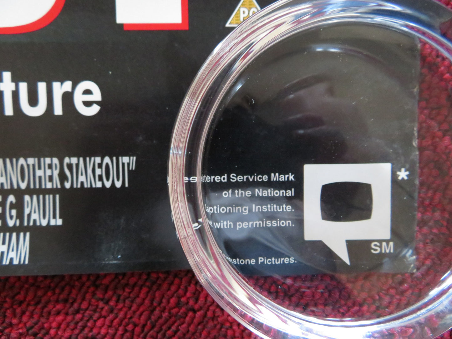 ANOTHER STAKEOUT VHS VIDEO POSTER DREYFUSS ESTEVEZ O'DONNELL 1993 - Rendezvous Cinema